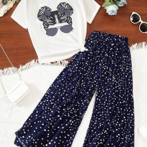 tagas girls top and pant|coordinated outfit for girl| dress for(girls)| top with palazzos for girl's|(gtp)