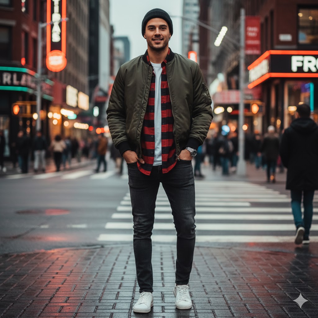 “smart casual men’s winter outfit inspiration” | Casual men