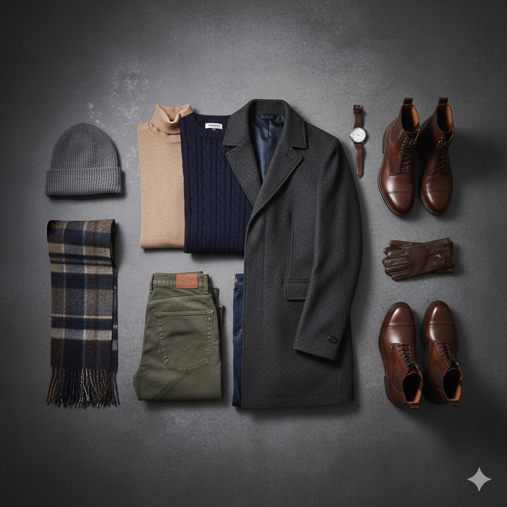 “smart casual men’s winter outfit inspiration” | Casual men