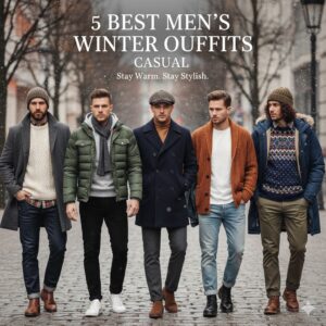 Casual men | Smart casual men's winter outfit