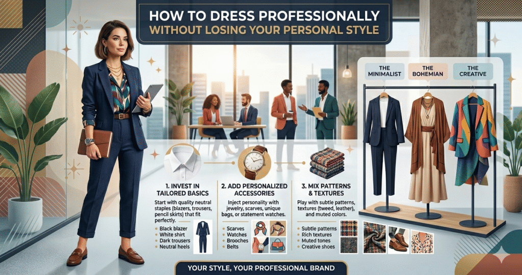 How to Dress Professionally Without Losing Your Personal Style