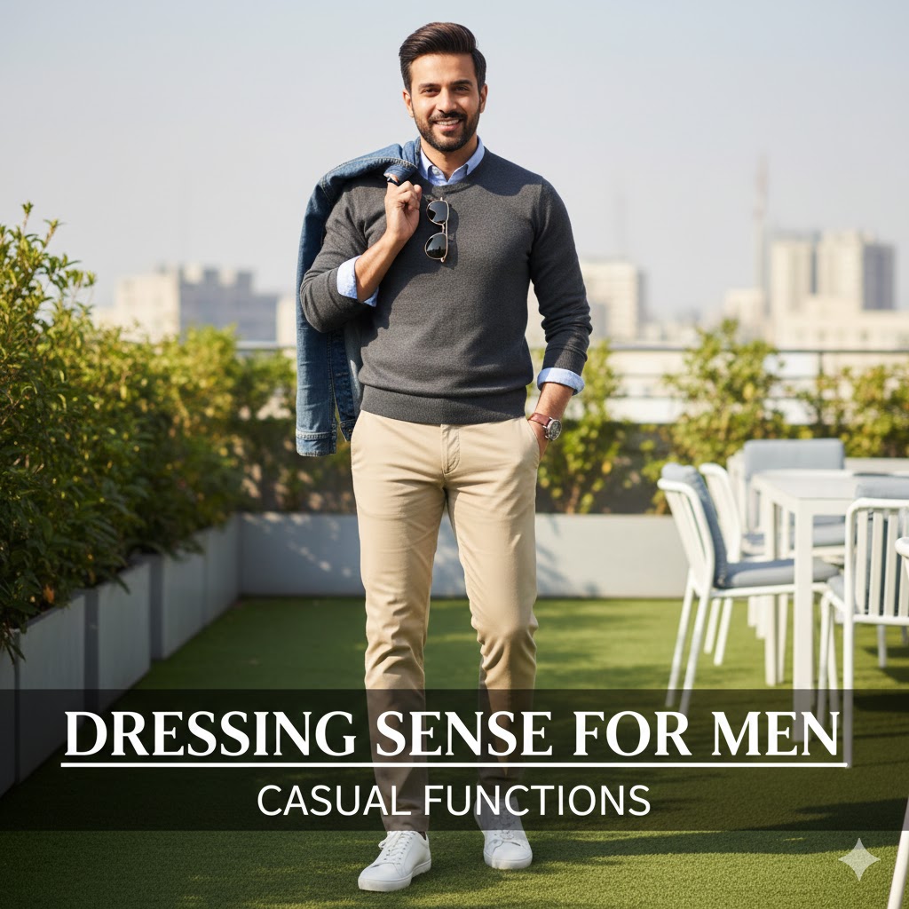 Dressing Sense for Men in Casual Functions 2026 | Dressing Sense For Men 2026 | Dressing Sense for men