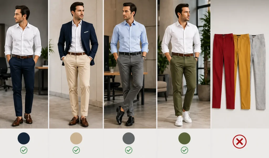 How to style men's Chinos for Work
