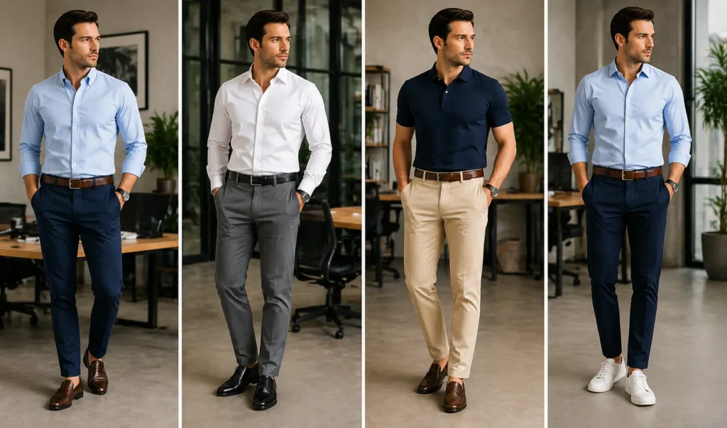 How to style men's Chinos for Work