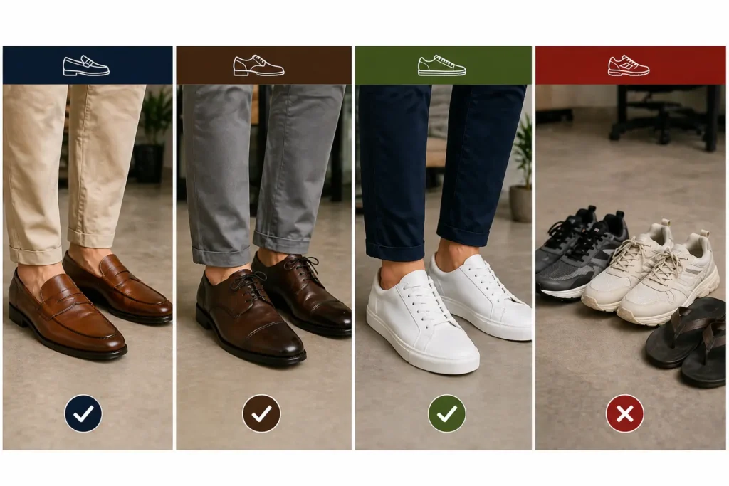 How to style men's Chinos for Work